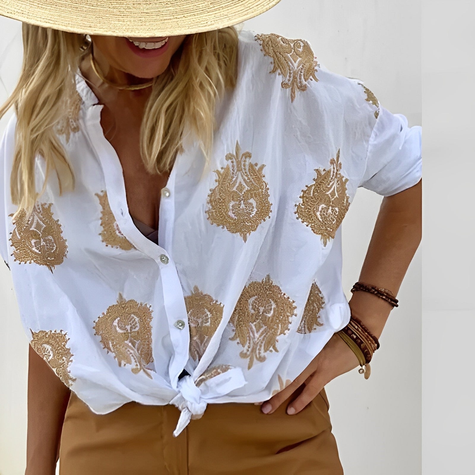 Bubbles - Elegante en Moderne Blouse voor een Stijlvolle Look