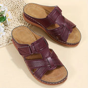 EVELYN | Antislip Orthopedische Leren Sandalen