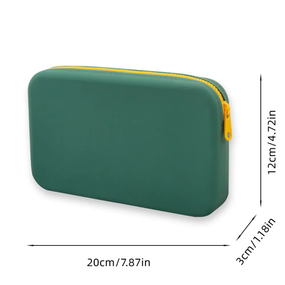 Alice | Grote Waterdichte Siliconen Make-up tas