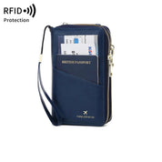 Denise | RFID Beschermende Paspoorthouder en Reisetui met Polsband