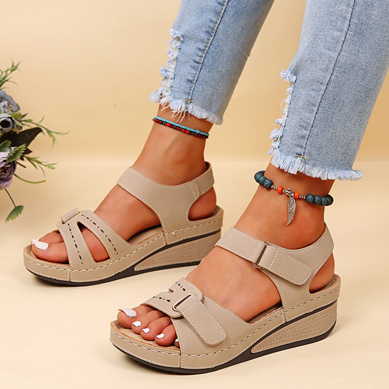 Ella | Trendy Sandalen – Een Vleugje Comfort