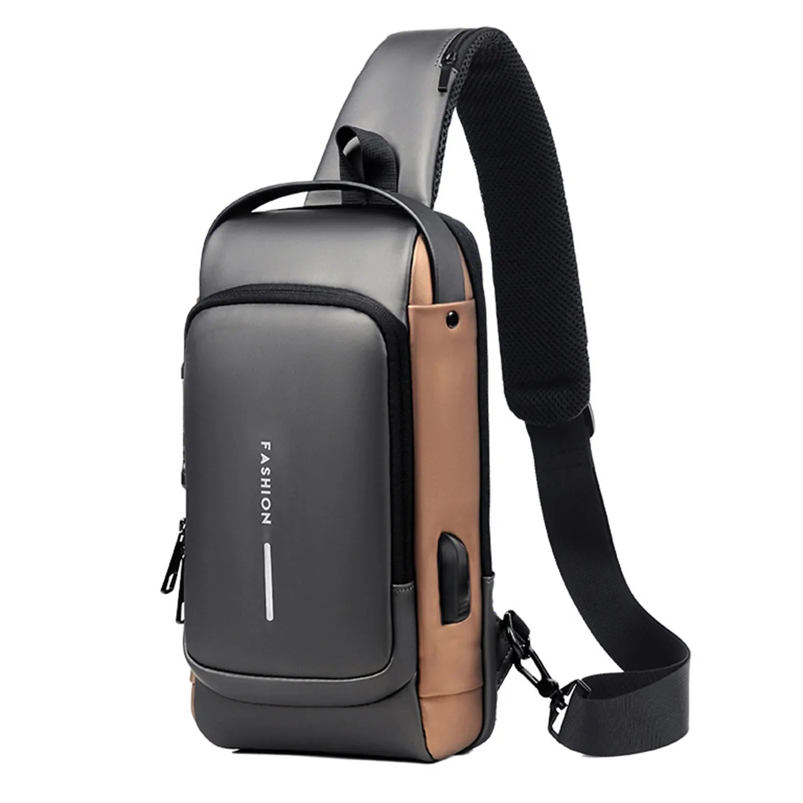 Ethan | Anti-Diefstal USB Crossbody Sling Reis Tas