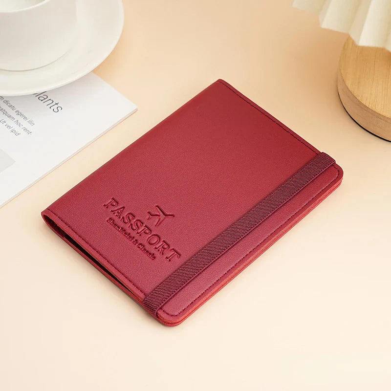 Linda | RFID blokkering paspoortkaarthouder reisset wallet