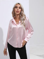 Selma | Satijnen Blouse Dames