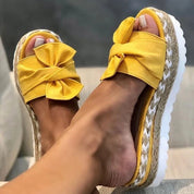SCARLET | Trendy stijlvolle zomersandalen met strik