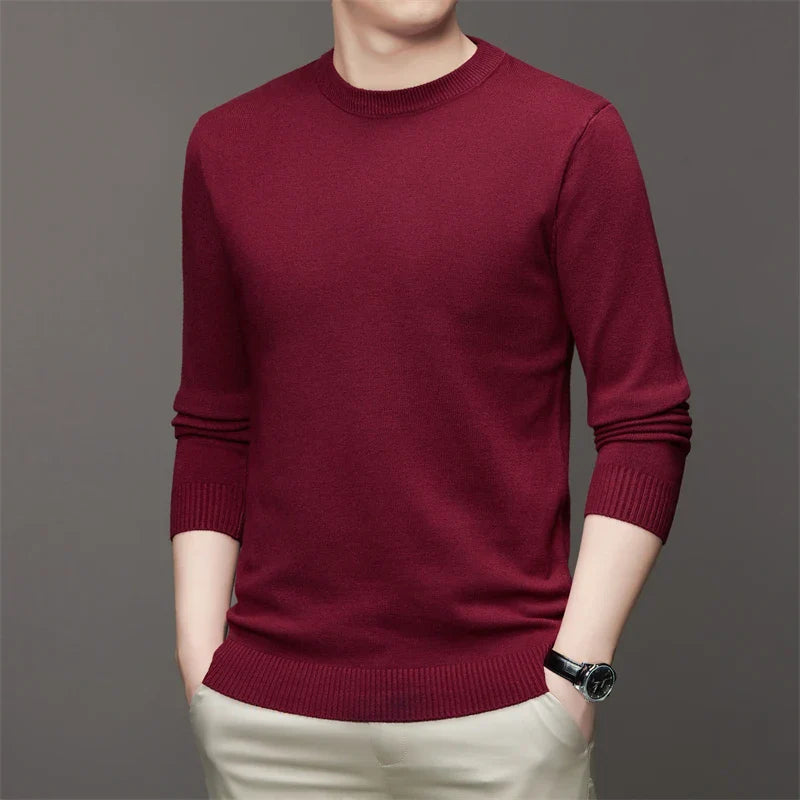 Delfino | Heren Sweater Ronde Kraag
