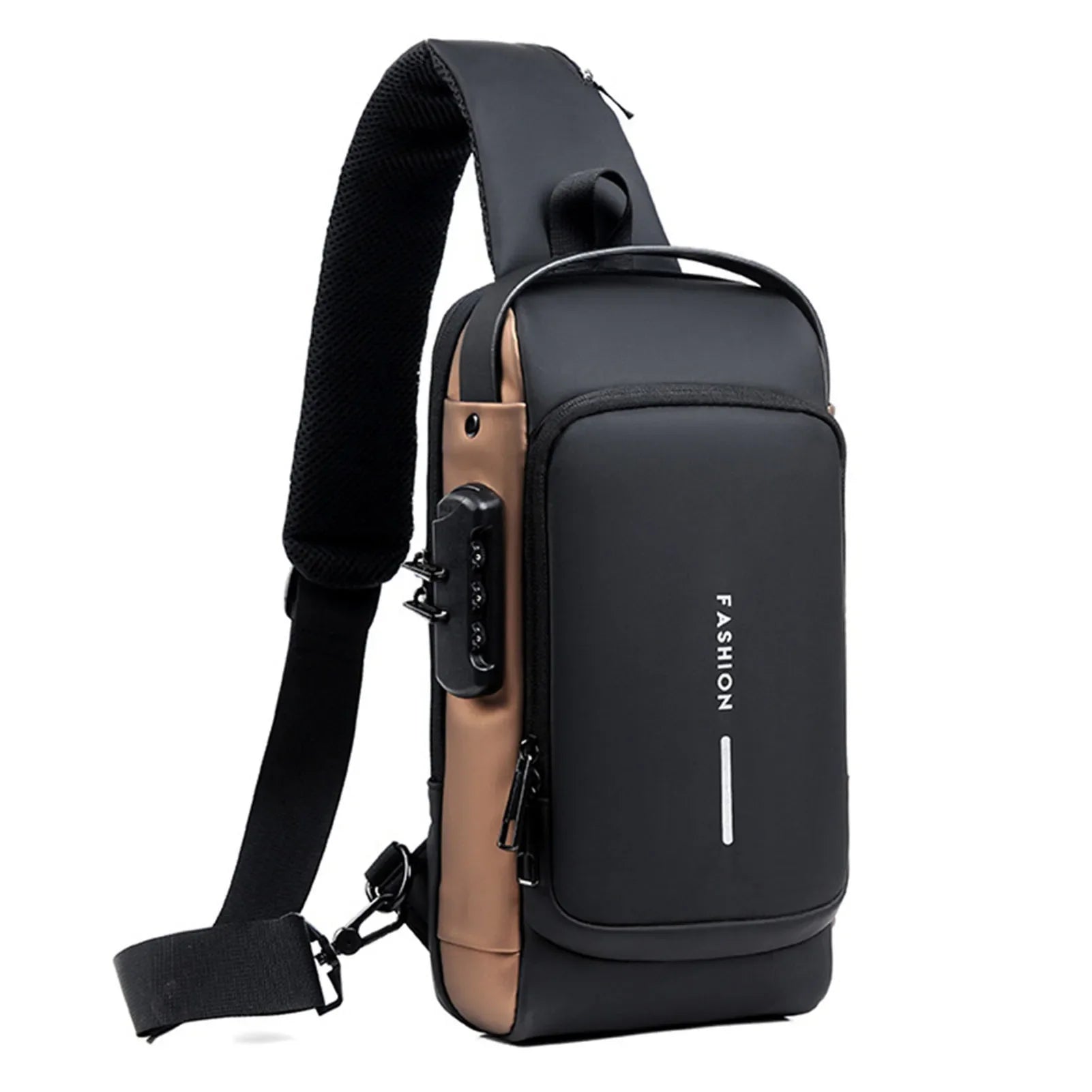 Ethan | Anti-Diefstal USB Crossbody Sling Reis Tas