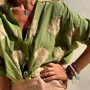 Bubbles - Elegante en Moderne Blouse voor een Stijlvolle Look