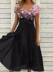 ARIANNE | Glamoureuze Chiffon Avondjurk