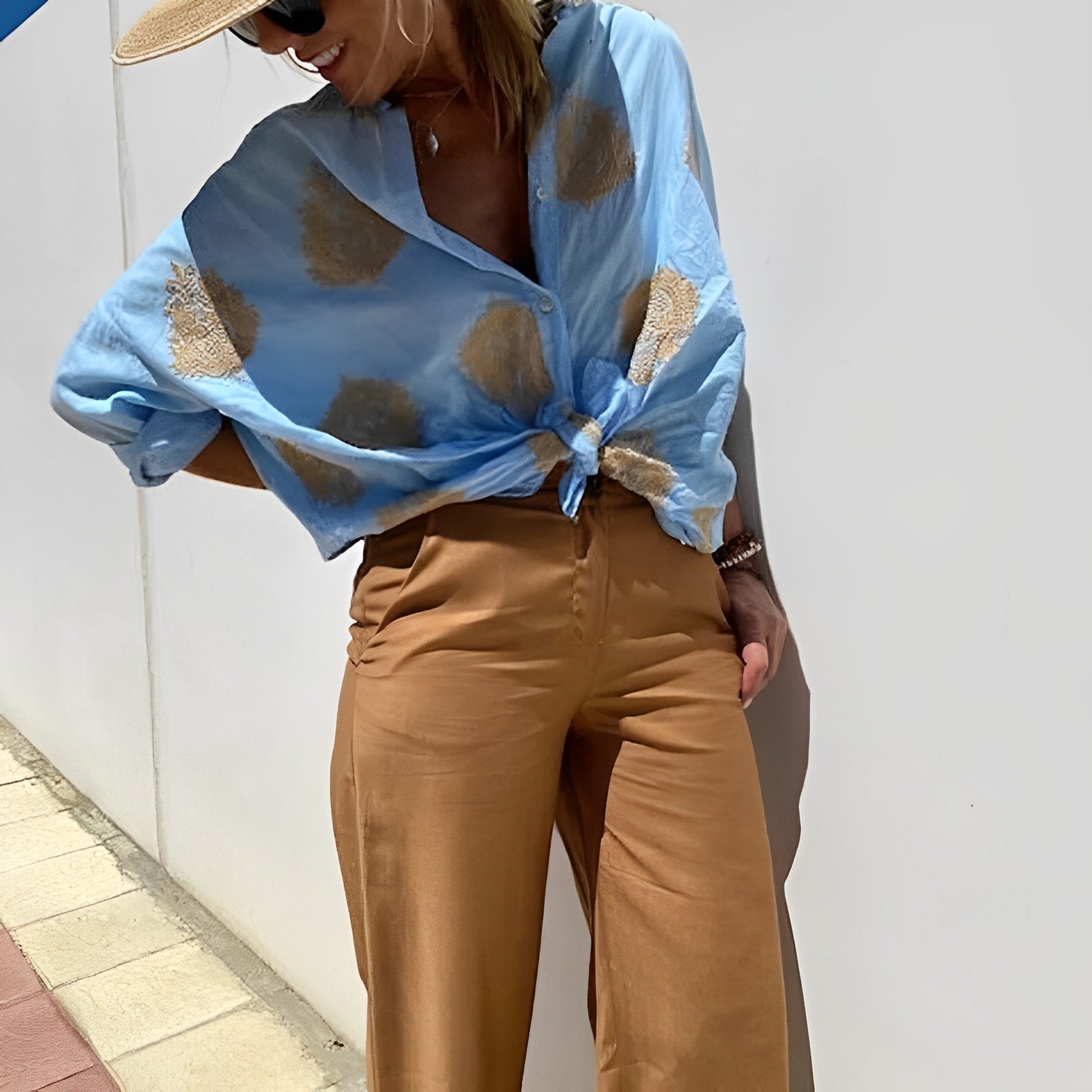 Bubbles - Elegante en Moderne Blouse voor een Stijlvolle Look