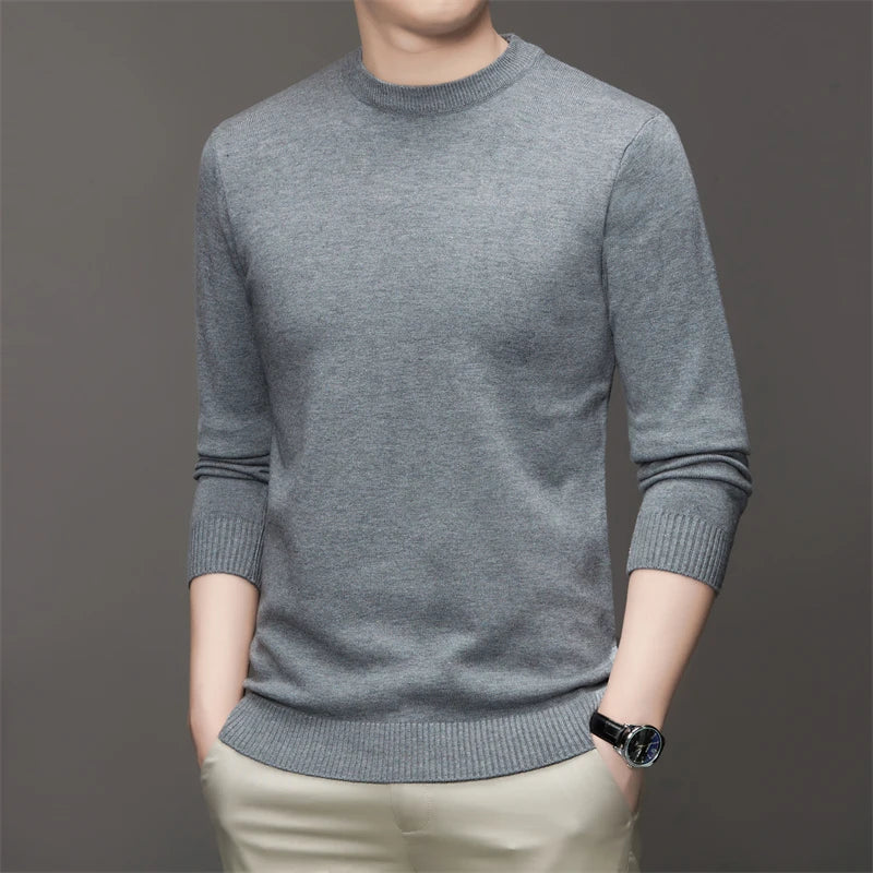 Delfino | Heren Sweater Ronde Kraag