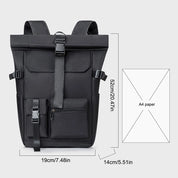 Bram | Stijlvolle & Functionele Waterdichte Rolltop Rugzak