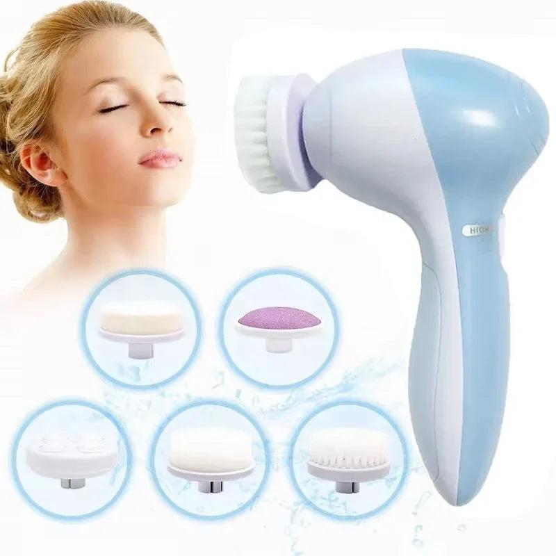 Freshsonic-5-in-1 gezichtsreinigings- en massagereedschappen-2