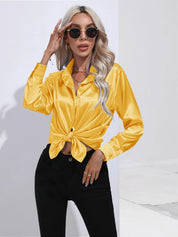 Selma | Satijnen Blouse Dames