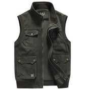 Timo | Vintage Outdoor Bodywarmer met Zakken
