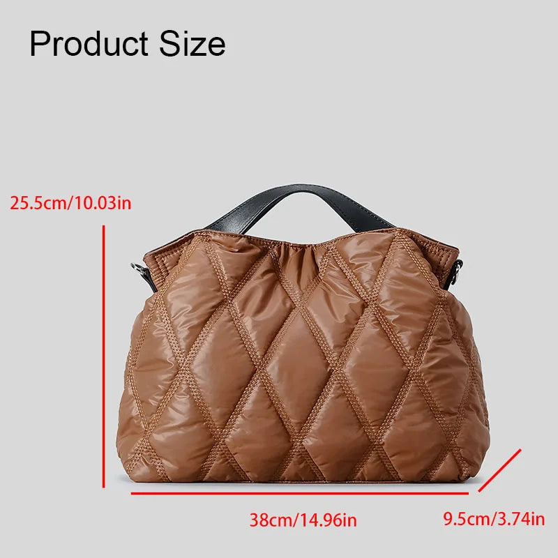 Mila | Lichtgewicht Puffer Crossbody Messenger Handtas