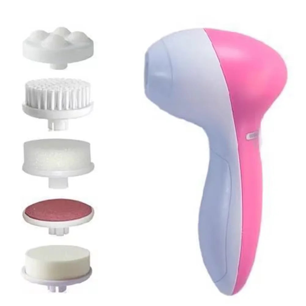 Freshsonic-5-in-1 gezichtsreinigings- en massagereedschappen-1