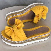 SCARLET | Trendy stijlvolle zomersandalen met strik
