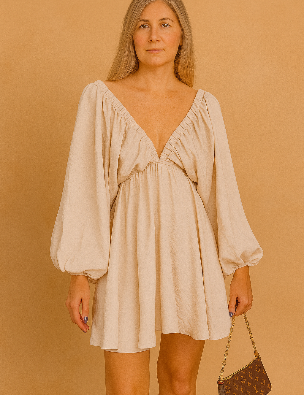 Sadie zomerjurk met korte mouwen 4