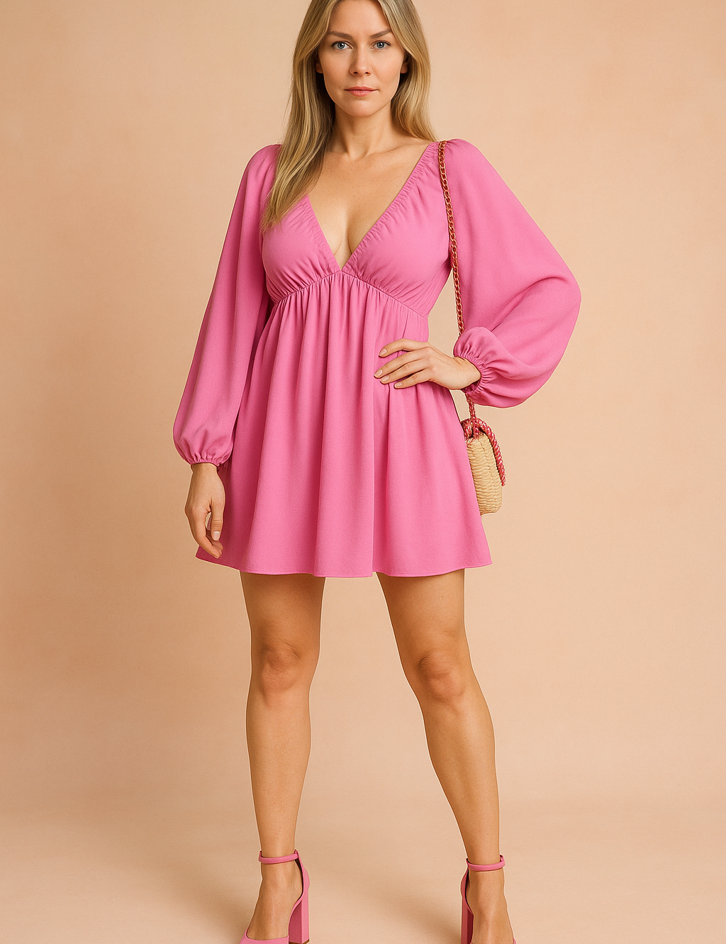 Sadie zomerjurk met korte mouwen 6