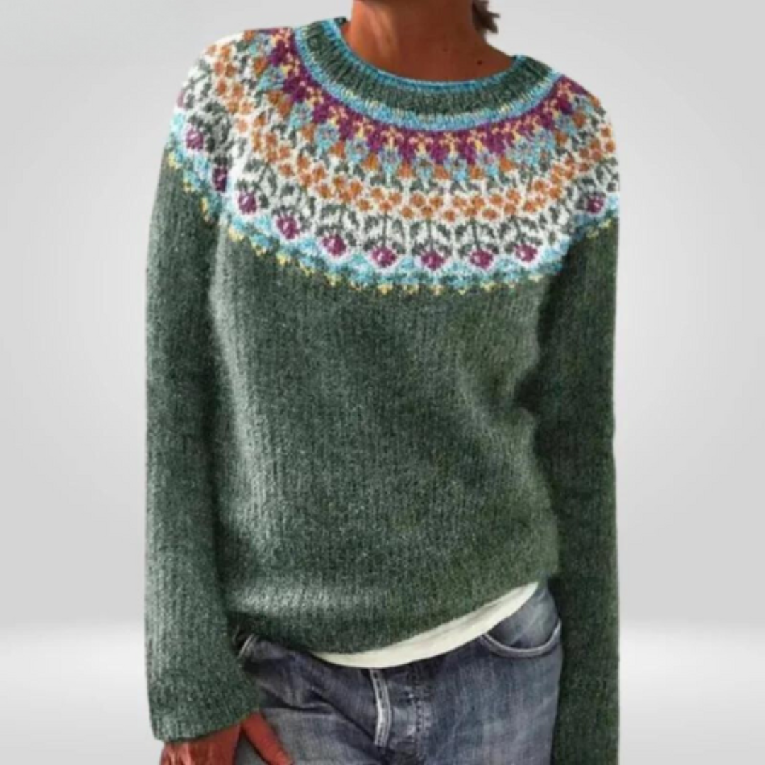 Sannei | Dames winter gebreide trui | Warm 0