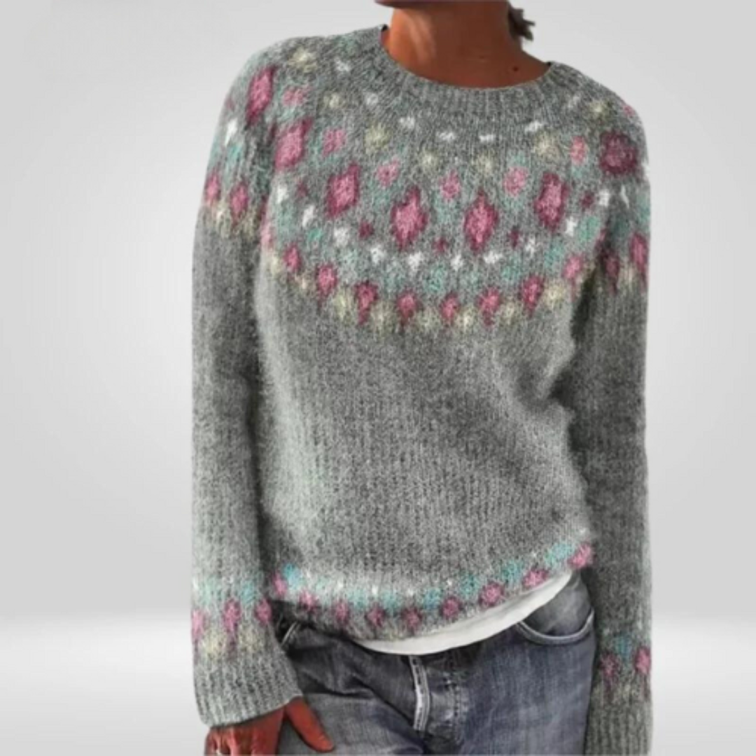 Sannei | Dames winter gebreide trui | Warm 1