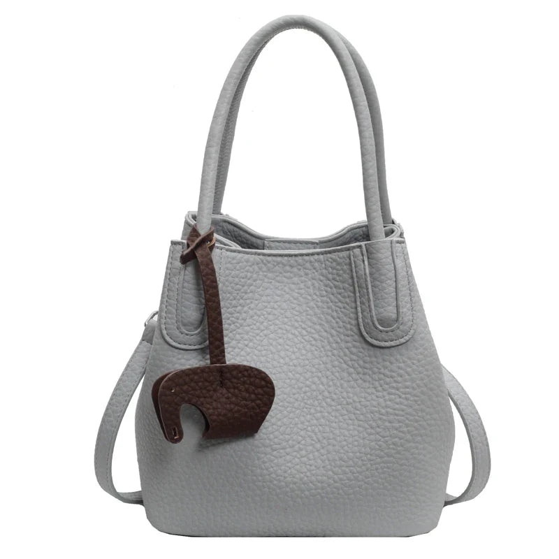Chloe | Dames Effen Kleur PU Leren Crossbody Handtas
