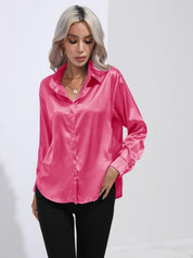 Selma | Satijnen Blouse Dames
