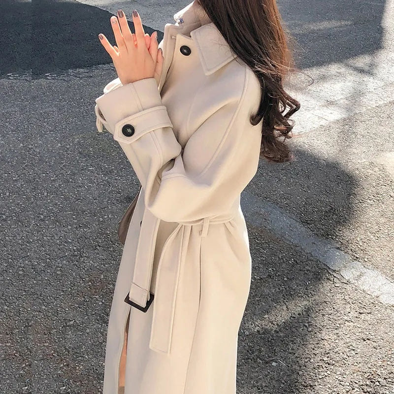 Keisha | Elegante Lange Casual Winterjas voor Dames