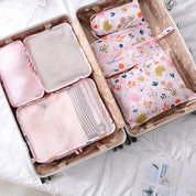 Emma | 6-delige Reisorganiser Set met Pakblokjes