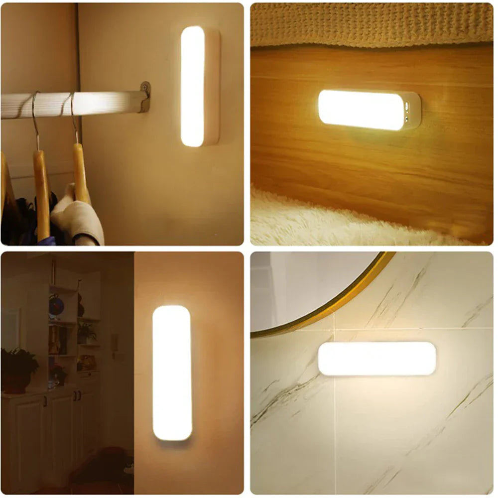 Moderne | LED USB Oplaadbare Draadloze Bewegingssensor Wandlamp