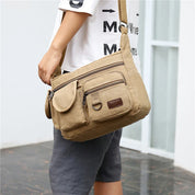 Max | Canvas Messenger Schoudertas