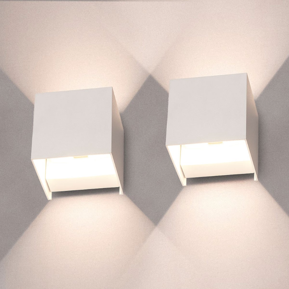 LumiCube - LED Wandlampen voor Moderne Buiten- en Binnenruimtes