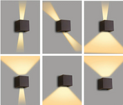 LumiCube - LED Wandlampen voor Moderne Buiten- en Binnenruimtes