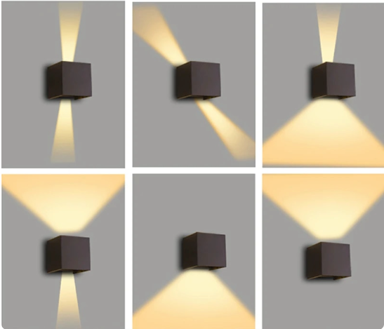 LumiCube - LED Wandlampen voor Moderne Buiten- en Binnenruimtes
