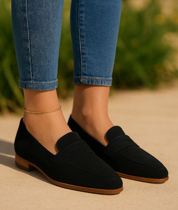 Amalia - Comfortabele Zomerse Suede Loafers voor Dames