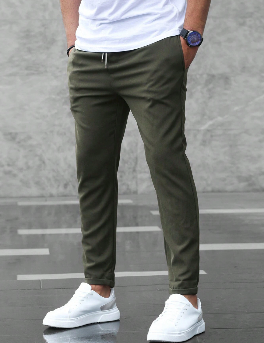 Adrastos | Flexible Herenbroek - Comfortabel, Slim Fit, Perfect voor Casual en Formele Gelegenheden