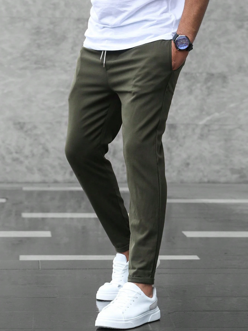 Adrastos | Flexible Herenbroek - Comfortabel, Slim Fit, Perfect voor Casual en Formele Gelegenheden