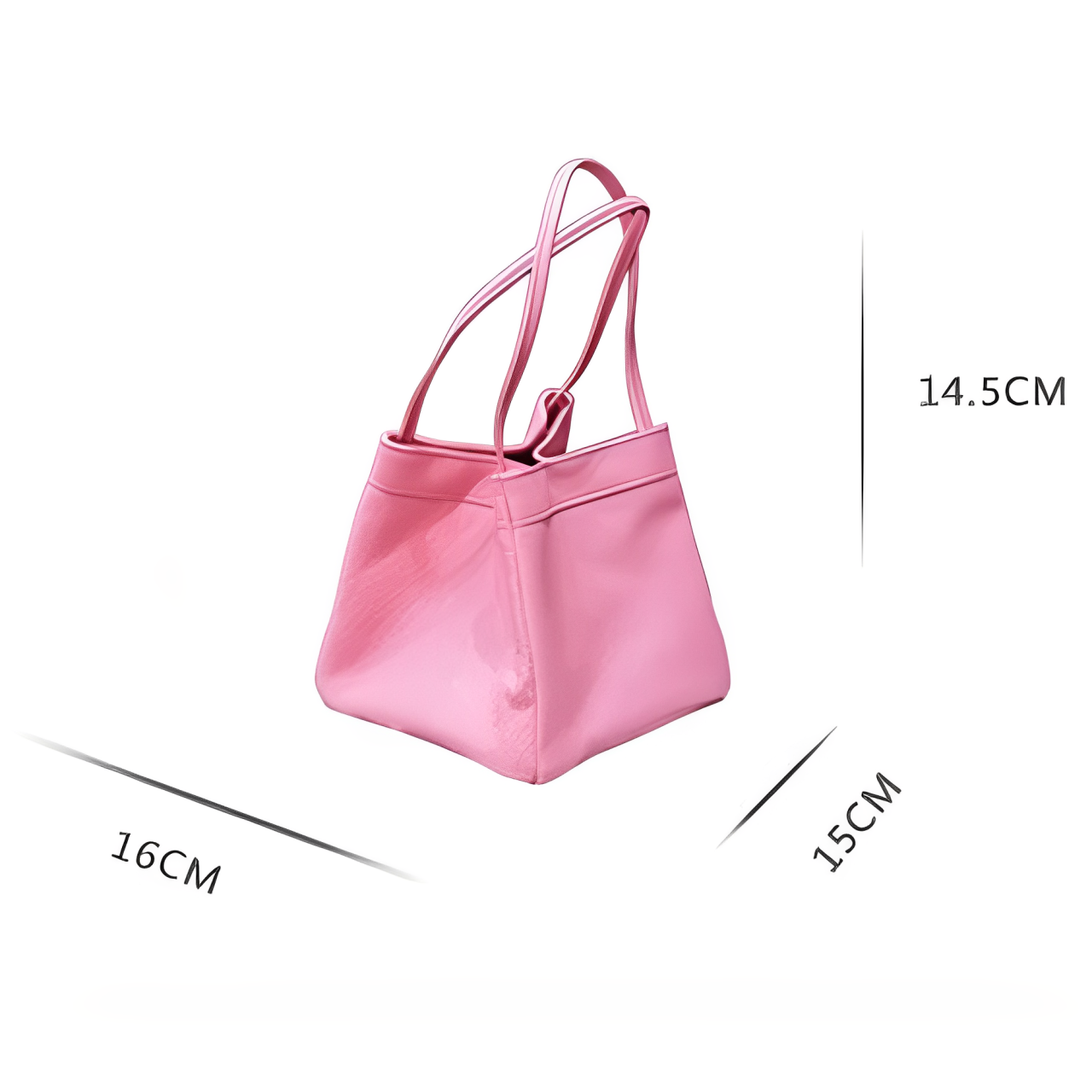 Nina | Minimalistische PU Leren Kleine Crossbody Handtas