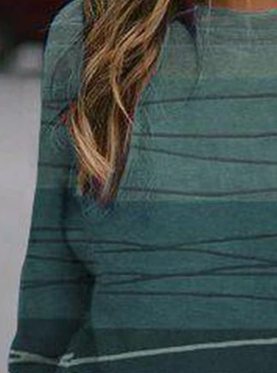 Loula | Comfortabele Sweater Dames Gestreept