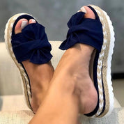 SCARLET | Trendy stijlvolle zomersandalen met strik