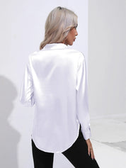 Selma | Satijnen Blouse Dames