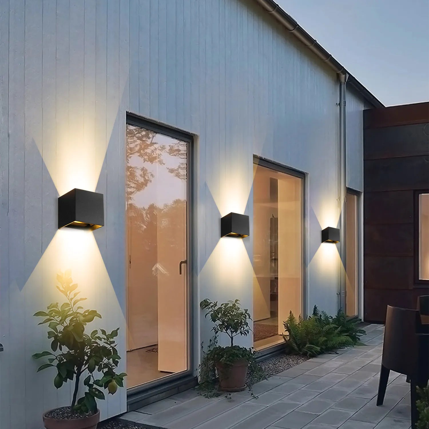 LumiCube - LED Wandlampen voor Moderne Buiten- en Binnenruimtes