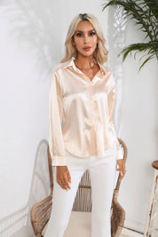 Selma | Satijnen Blouse Dames