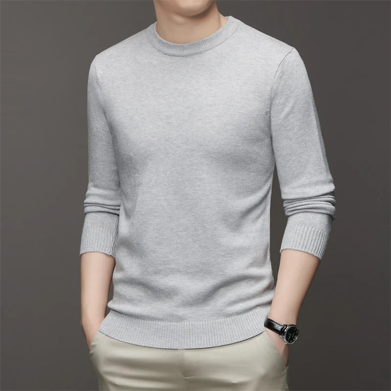 Delfino | Heren Sweater Ronde Kraag