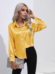 Selma | Satijnen Blouse Dames