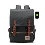 Allen | Vintage Casual School Reizen Laptop Rugzak
