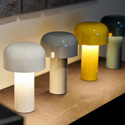 LumaCity | Speelse Paddestoel Retro Tafelverlichting