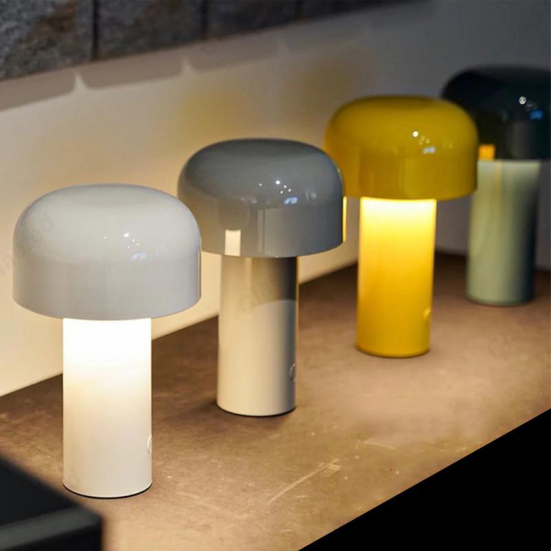 LumaCity | Speelse Paddestoel Retro Tafelverlichting