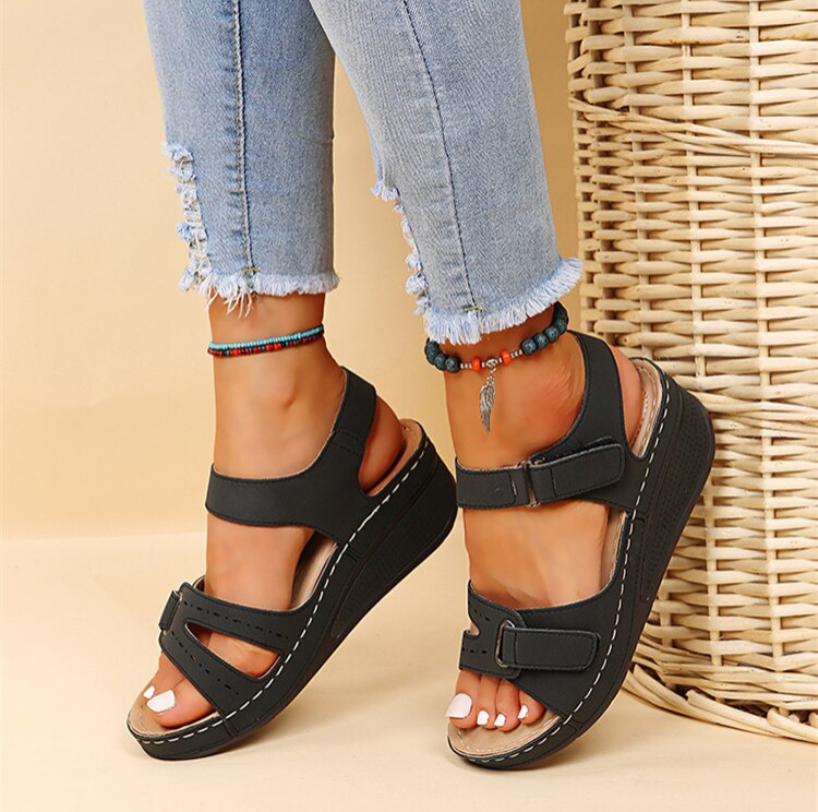 Ella | Trendy Sandalen – Een Vleugje Comfort